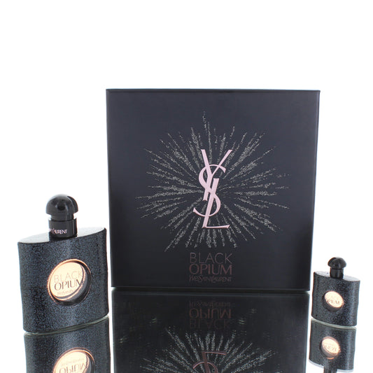 Xmas Set - Yvessaintlaurent Black Opium EDP W 50ml Gift Set (with mascara and lipstick)